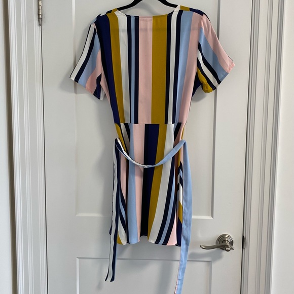 ONLY Colourblock Donna Wrap Dress (BRAND NEW/NWT) - Picture 3 of 8
